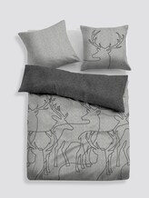 Gemusterte Wende-Bettwäsche - unisex - grey Gemusterte Wende-Bettwäsche - unisex - grey - 1 - TOM TAILOR