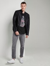 T-Shirt mit Foto-Print - Männer - Black T-Shirt mit Foto-Print - Männer - Black - 3 - TOM TAILOR Denim