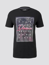 T-Shirt mit Foto-Print - Männer - Black T-Shirt mit Foto-Print - Männer - Black - 7 - TOM TAILOR Denim