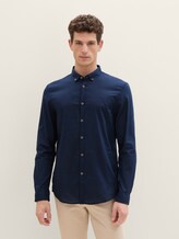 Leichtes Hemd mit Muster - Männer - Black Iris Blue Leichtes Hemd mit Muster - Männer - Black Iris Blue - 1 - TOM TAILOR Denim