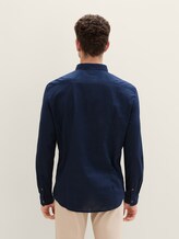 Leichtes Hemd mit Muster - Männer - Black Iris Blue Leichtes Hemd mit Muster - Männer - Black Iris Blue - 2 - TOM TAILOR Denim