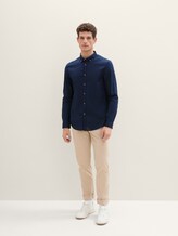 Leichtes Hemd mit Muster - Männer - Black Iris Blue Leichtes Hemd mit Muster - Männer - Black Iris Blue - 3 - TOM TAILOR Denim
