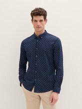 Leichtes Hemd mit Muster - Männer - Blue Minimal Aop Leichtes Hemd mit Muster - Männer - Blue Minimal Aop - 5 - TOM TAILOR Denim