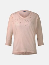 Pullover mit Applikationen - Frauen - Rose Smoke Pullover mit Applikationen - Frauen - Rose Smoke - 2007 - TOM TAILOR