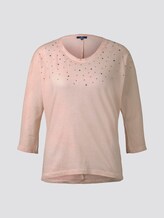 Pullover mit Applikationen - Frauen - Rose Smoke Pullover mit Applikationen - Frauen - Rose Smoke - 7 - TOM TAILOR