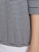 Top with textured stripes - Women - Stripe Ori Sweat Top with textured stripes - Women - Stripe Ori Sweat - 10 - TOM TAILOR