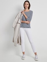 Top with textured stripes - Women - Stripe Ori Sweat Top with textured stripes - Women - Stripe Ori Sweat - 3 - TOM TAILOR