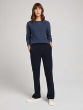 Pullover mit Wabenstruktur - Frauen - Dark Denim Blue Pullover mit Wabenstruktur - Frauen - Dark Denim Blue - 3 - TOM TAILOR