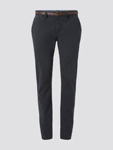 Travis Regular Chino mit Gürtel - Männer - Outer Space Blue Travis Regular Chino mit Gürtel - Männer - Outer Space Blue - 7 - TOM TAILOR