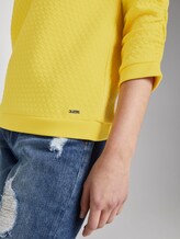 Jumper with structured pattern - Women - Golden Summer Yellow Jumper with structured pattern - Women - Golden Summer Yellow - 9 - TOM TAILOR Denim