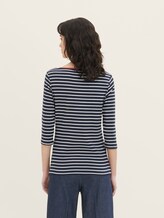 Striped top - Women - navy stripe Striped top - Women - navy stripe - 2 - TOM TAILOR