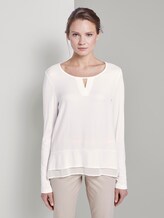 Shirt blouse - Women - Whisper White Shirt blouse - Women - Whisper White - 1 - TOM TAILOR