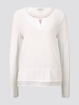 Shirt blouse - Women - Whisper White Shirt blouse - Women - Whisper White - 7 - TOM TAILOR