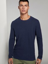 Strukturierter Pullover - Männer - Sky Captain Blue Non-Solid Strukturierter Pullover - Männer - Sky Captain Blue Non-Solid - 5 - TOM TAILOR Denim
