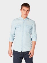 Denim shirt - Männer - Bleached Blue Denim Denim shirt - Männer - Bleached Blue Denim - 1 - TOM TAILOR Denim