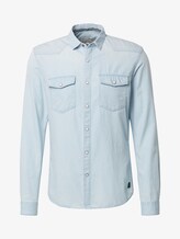 Denim shirt - Männer - Bleached Blue Denim Denim shirt - Männer - Bleached Blue Denim - 7 - TOM TAILOR Denim