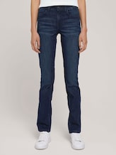 Alexa Straight Jeans mit Bio-Baumwolle - Frauen - Rinsed Blue Denim Alexa Straight Jeans mit Bio-Baumwolle - Frauen - Rinsed Blue Denim - 1 - TOM TAILOR