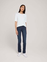 Alexa Straight Jeans mit Bio-Baumwolle - Frauen - Rinsed Blue Denim Alexa Straight Jeans mit Bio-Baumwolle - Frauen - Rinsed Blue Denim - 3 - TOM TAILOR