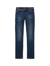 TOM TAILOR Damen Alexa Straight Jeans mit Bio-Baumwolle, blau, Uni, Gr. 32/30