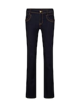 TOM TAILOR Damen Alexa Straight Jeans mit Bio-Baumwolle, blau, Gr. 30/34