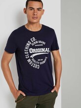 T-Shirt met print - Mannen - Sky Captain Blue T-Shirt met print - Mannen - Sky Captain Blue - 5 - TOM TAILOR Denim