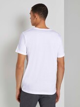 T-shirt with a print - Men - White T-shirt with a print - Men - White - 2 - TOM TAILOR Denim