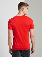 T-shirt met print - Männer - very red T-shirt met print - Männer - very red - 2 - TOM TAILOR Denim