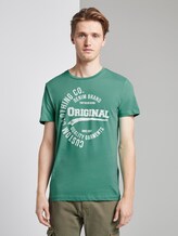 T-Shirt mit Print - Männer - spearmint green T-Shirt mit Print - Männer - spearmint green - 1 - TOM TAILOR Denim