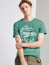 T-Shirt mit Print - Männer - spearmint green T-Shirt mit Print - Männer - spearmint green - 5 - TOM TAILOR Denim