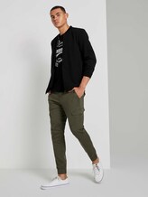 T-Shirt mit Print - Männer - Black T-Shirt mit Print - Männer - Black - 3 - TOM TAILOR Denim