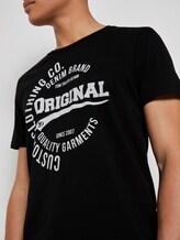 T-Shirt mit Print - Männer - Black T-Shirt mit Print - Männer - Black - 9 - TOM TAILOR Denim