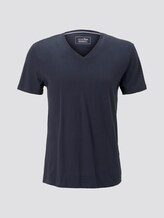 T-Shirt mit V-Ausschnitt - Männer - Sky Captain Blue T-Shirt mit V-Ausschnitt - Männer - Sky Captain Blue - 7 - TOM TAILOR Denim