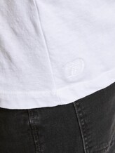 T-shirt with V-neckline - Men - White T-shirt with V-neckline - Men - White - 9 - TOM TAILOR Denim
