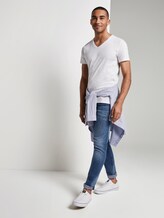 Culver Skinny Jeans - Männer - Used Dark Stone Blue Denim Culver Skinny Jeans - Männer - Used Dark Stone Blue Denim - 3 - TOM TAILOR Denim