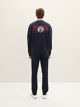 Chino trousers with belt - Men - Sky Captain Blue Chino trousers with belt - Men - Sky Captain Blue - 2 - TOM TAILOR Denim