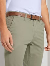 Chino Hose mit Gürtel - Männer - Greyish Shadow Olive Chino Hose mit Gürtel - Männer - Greyish Shadow Olive - 10 - TOM TAILOR Denim