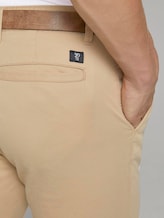 Chino trousers with belt - Men - Smoked Beige Chino trousers with belt - Men - Smoked Beige - 10 - TOM TAILOR Denim