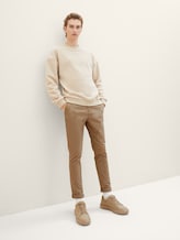 Chino Hose mit Gürtel - Männer - Honey Camel beige Chino Hose mit Gürtel - Männer - Honey Camel beige - 3 - TOM TAILOR Denim