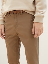 Chino Hose mit Gürtel - Männer - Honey Camel beige Chino Hose mit Gürtel - Männer - Honey Camel beige - 9 - TOM TAILOR Denim