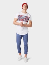 Chino Hose mit Gürtel - Männer - Coastal Fjord Blue Chino Hose mit Gürtel - Männer - Coastal Fjord Blue - 3 - TOM TAILOR Denim
