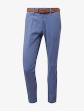 Chino Hose mit Gürtel - Männer - Coastal Fjord Blue Chino Hose mit Gürtel - Männer - Coastal Fjord Blue - 7 - TOM TAILOR Denim