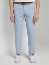 Chino Hose mit Gürtel - Männer - fresh icy blue Chino Hose mit Gürtel - Männer - fresh icy blue - 1 - TOM TAILOR Denim