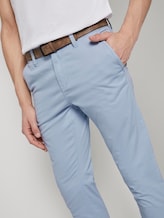 Chino Hose mit Gürtel - Männer - fresh icy blue Chino Hose mit Gürtel - Männer - fresh icy blue - 9 - TOM TAILOR Denim