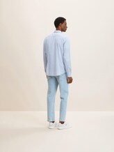 Gemustertes Hemd - Männer - light blue oxford Gemustertes Hemd - Männer - light blue oxford - 2 - TOM TAILOR