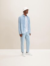 Gemustertes Hemd - Männer - light blue oxford Gemustertes Hemd - Männer - light blue oxford - 3 - TOM TAILOR
