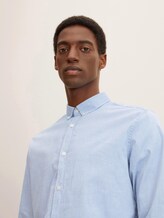 Gemustertes Hemd - Männer - light blue oxford Gemustertes Hemd - Männer - light blue oxford - 9 - TOM TAILOR