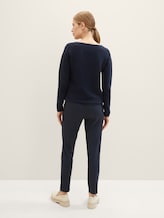 Lässige Stoffhose - Frauen - Real Navy Blue Lässige Stoffhose - Frauen - Real Navy Blue - 2 - TOM TAILOR