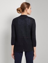Simple cardigan - Women - Sky Captain Blue Simple cardigan - Women - Sky Captain Blue - 2 - TOM TAILOR