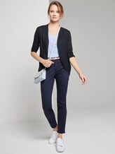 Simple cardigan - Women - Sky Captain Blue Simple cardigan - Women - Sky Captain Blue - 3 - TOM TAILOR