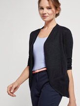 Simple cardigan - Women - Sky Captain Blue Simple cardigan - Women - Sky Captain Blue - 5 - TOM TAILOR